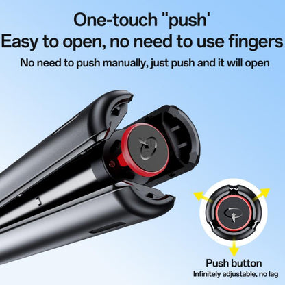 Yesido SF30 Integrated Jumping Stick Bluetooth Remote Control Selfie Stick(Black) - Selfie Sticks by Yesido | Online Shopping UK | buy2fix