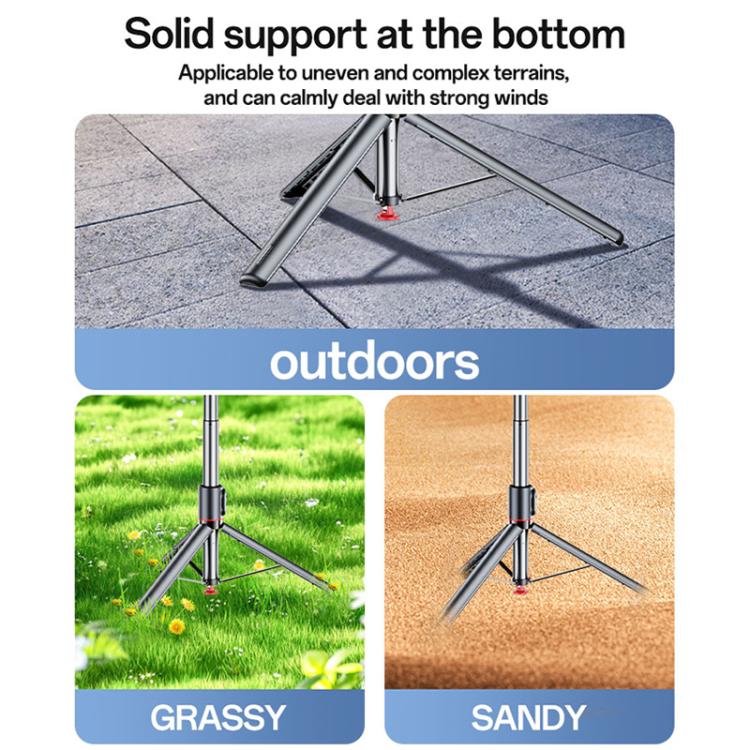 Yesido SF30 Integrated Jumping Stick Bluetooth Remote Control Selfie Stick(Black) - Selfie Sticks by Yesido | Online Shopping UK | buy2fix