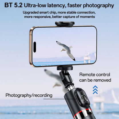 Yesido SF30 Integrated Jumping Stick Bluetooth Remote Control Selfie Stick(Black) - Selfie Sticks by Yesido | Online Shopping UK | buy2fix