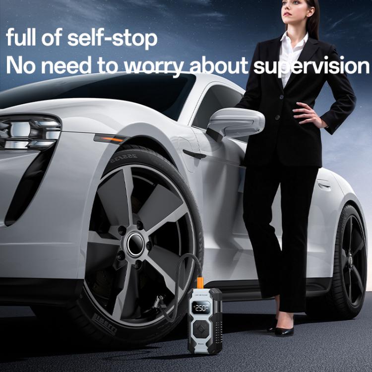 Yesido VC12 7800mAh Multi-function Car Air Pump Car Tires Cordless Tire Inflator(Black) - Inflatable Pump by Yesido | Online Shopping UK | buy2fix