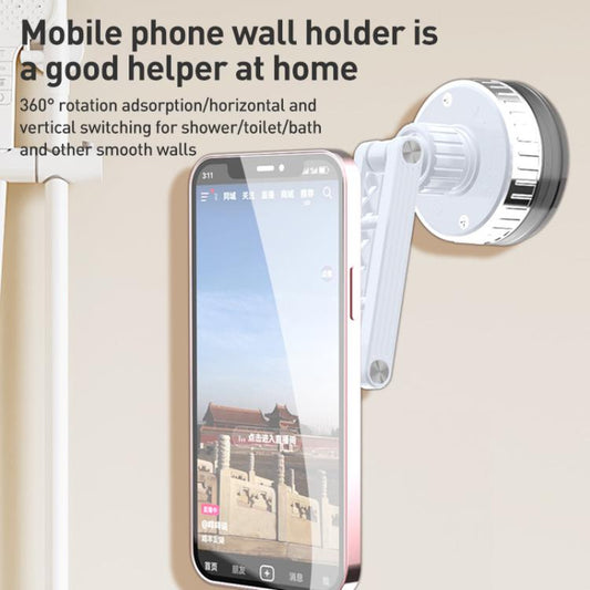 CC-T27 Vacuum Adsorption Car Magnetic Phone Holder(Black) - Universal Car Holders by buy2fix | Online Shopping UK | buy2fix