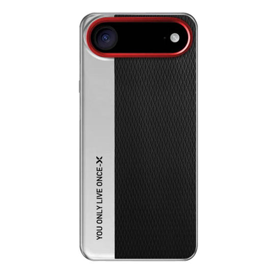 For iPhone Air Camera Design Diamond Texture Leather PC Phone Case(Black) - iPhone Air Cases by buy2fix | Online Shopping UK | buy2fix