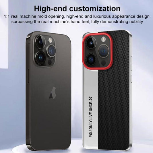 For iPhone Air Camera Design Diamond Texture Leather PC Phone Case(Black) - iPhone Air Cases by buy2fix | Online Shopping UK | buy2fix