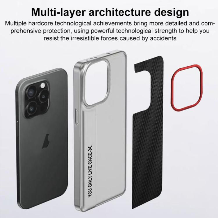 For iPhone Air Camera Design Diamond Texture Leather PC Phone Case(Red) - iPhone Air Cases by buy2fix | Online Shopping UK | buy2fix