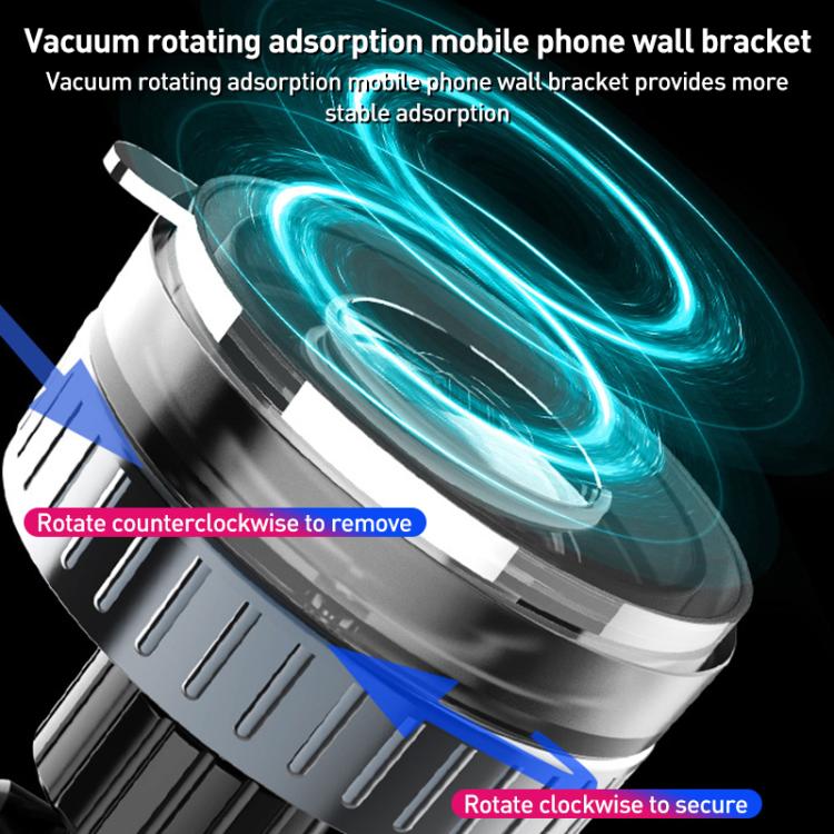 CC-T27C Manual Vacuum Adsorption Car Phone Holder(White) - Universal Car Holders by buy2fix | Online Shopping UK | buy2fix