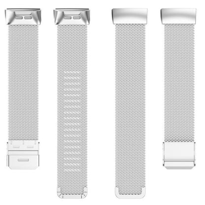 For Fitbit Charge 4 / 3 xDfind Milanese Metal Buckle Watch Band(Silver) - Watch Bands by xDfind | Online Shopping UK | buy2fix