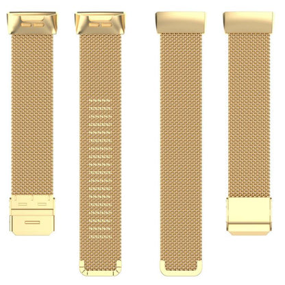 For Fitbit Charge 4 / 3 xDfind Milanese Metal Buckle Watch Band(Gold) - Watch Bands by xDfind | Online Shopping UK | buy2fix