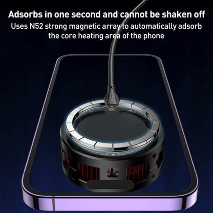 Yesido C226 Semiconductor Refrigeration Magnetic Universal Phone Radiator(Black) - Cooling Fan Radiator by Yesido | Online Shopping UK | buy2fix