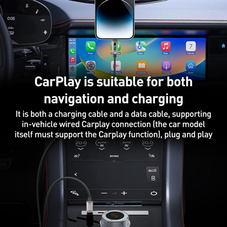 Yesido CA198 60W Type-C to Type-C Streamer Light Data Cable, Length: 1.2m(Grey) - USB-C & Type-C Cable by Yesido | Online Shopping UK | buy2fix