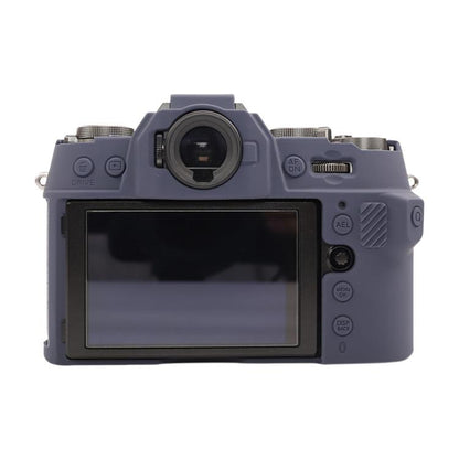 For FUJIFILM X-T50 Glossy Soft Silicone Protective Case(Blue) - Protective Case by buy2fix | Online Shopping UK | buy2fix