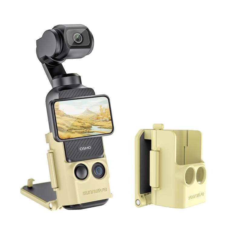For DJI OSMO Pocket 3 Sunnylife Multifunctional Magnetic Mount Tabletop Base Bracket(Yellow) - Mount & Holder by Sunnylife | Online Shopping UK | buy2fix