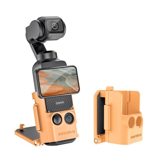 For DJI OSMO Pocket 3 Sunnylife Multifunctional Magnetic Mount Tabletop Base Bracket(Orange) - Mount & Holder by Sunnylife | Online Shopping UK | buy2fix