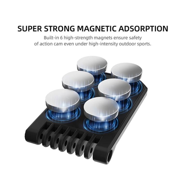 For DJI OSMO Pocket 3 Sunnylife Multifunctional Magnetic Mount Tabletop Base Bracket(Orange) - Mount & Holder by Sunnylife | Online Shopping UK | buy2fix