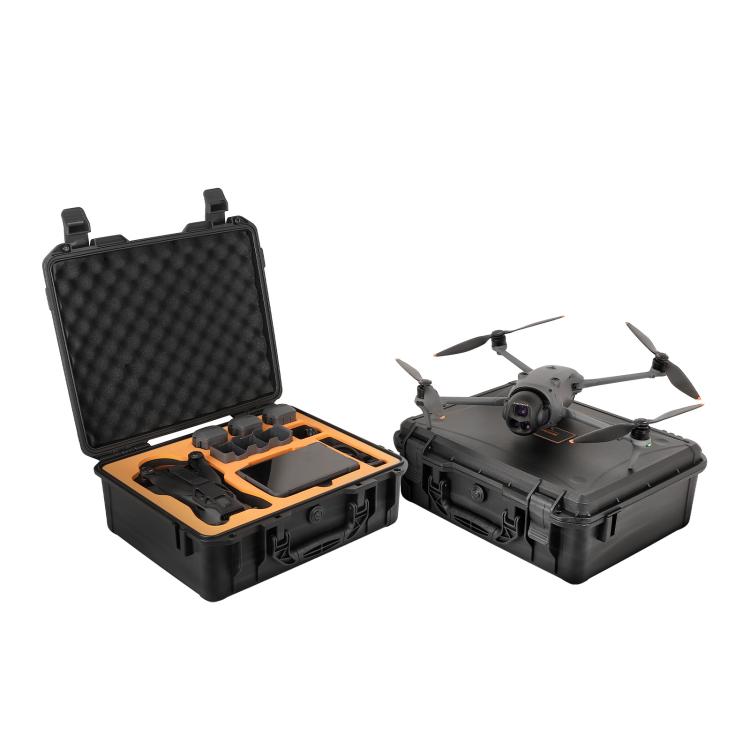 For DJI Mavic 4 Pro Sunnylife Safety Carrying Case Hard Travel Case Large Capacity Waterproof Shock-proof Box(Black) - Backpacks & Bags by Sunnylife | Online Shopping UK | buy2fix