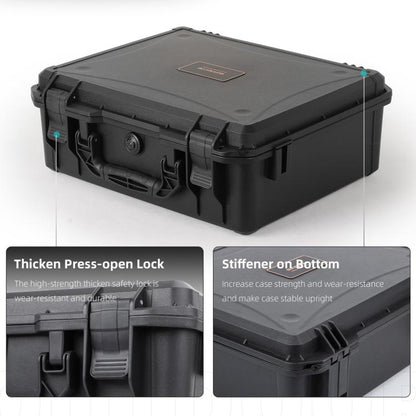 For DJI Mavic 4 Pro Sunnylife Safety Carrying Case Hard Travel Case Large Capacity Waterproof Shock-proof Box(Black) - Backpacks & Bags by Sunnylife | Online Shopping UK | buy2fix