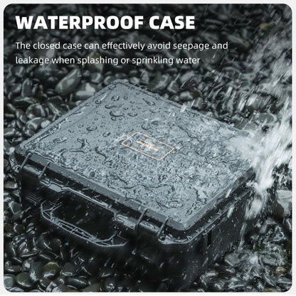 For DJI Mavic 4 Pro Sunnylife Safety Carrying Case Hard Travel Case Large Capacity Waterproof Shock-proof Box(Black) - Backpacks & Bags by Sunnylife | Online Shopping UK | buy2fix