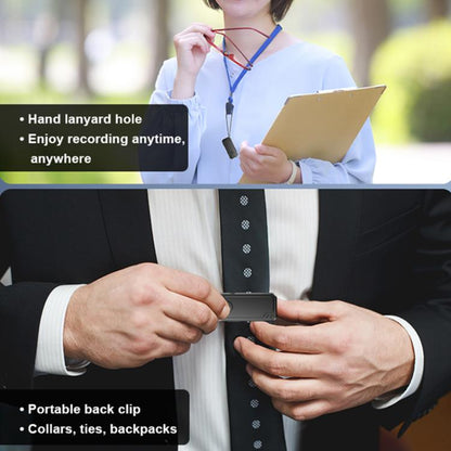 M01 Clip-on Digital Voice Recording Pen No Memory(Black) - Recording Pen by buy2fix | Online Shopping UK | buy2fix