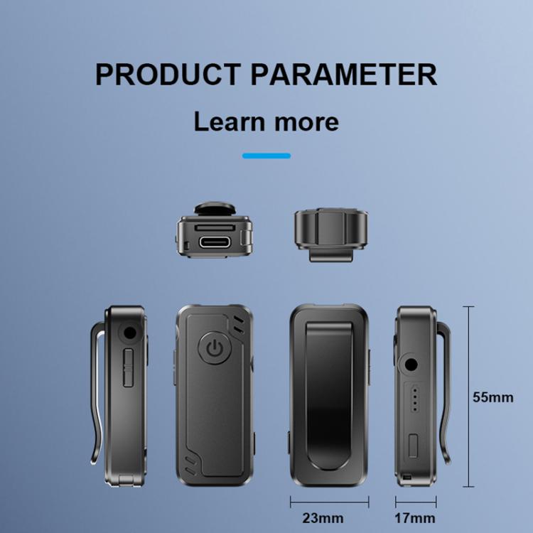 M01 Clip-on Digital Voice Recording Pen No Memory(Black) - Recording Pen by buy2fix | Online Shopping UK | buy2fix