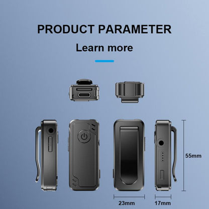 M01 Clip-on Digital Voice Recording Pen No Memory(Black) - Recording Pen by buy2fix | Online Shopping UK | buy2fix