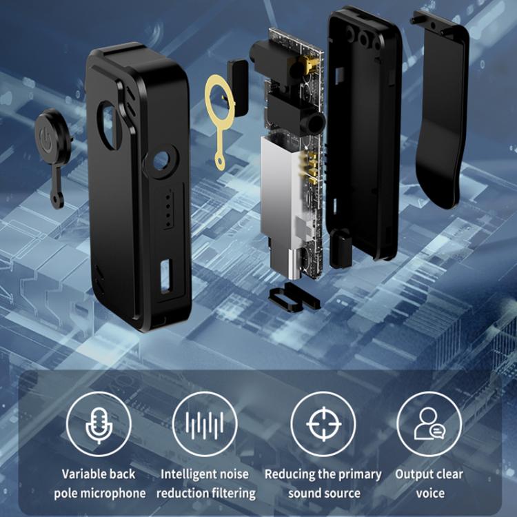 M01 Clip-on Digital Voice Recording Pen No Memory(Black) - Recording Pen by buy2fix | Online Shopping UK | buy2fix