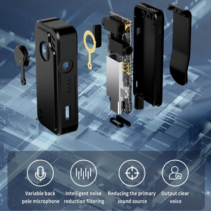 M01 Clip-on Digital Voice Recording Pen No Memory(Black) - Recording Pen by buy2fix | Online Shopping UK | buy2fix