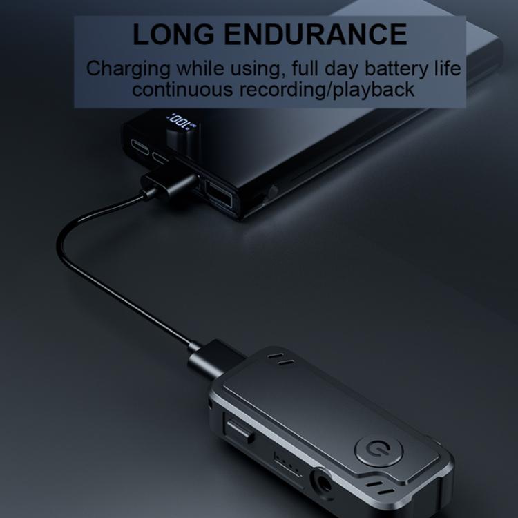 M01 Clip-on Digital Voice Recording Pen No Memory(Black) - Recording Pen by buy2fix | Online Shopping UK | buy2fix