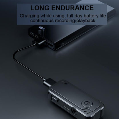 M01 Clip-on Digital Voice Recording Pen No Memory(Black) - Recording Pen by buy2fix | Online Shopping UK | buy2fix