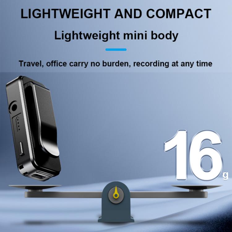 M01 Clip-on Digital Voice Recording Pen No Memory(Black) - Recording Pen by buy2fix | Online Shopping UK | buy2fix