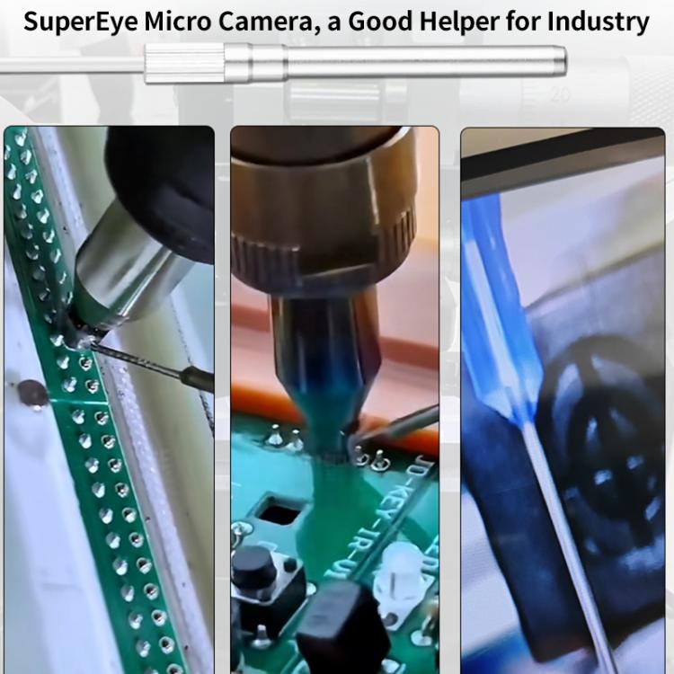 Supereyes Y002 200W HD USB Industrial Dispensing Machine Endoscope Electron Microscope(Silver) - Digital Microscope by Supereyes | Online Shopping UK | buy2fix