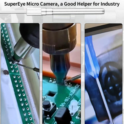 Supereyes Y002 200W HD USB Industrial Dispensing Machine Endoscope Electron Microscope(Silver) - Digital Microscope by Supereyes | Online Shopping UK | buy2fix