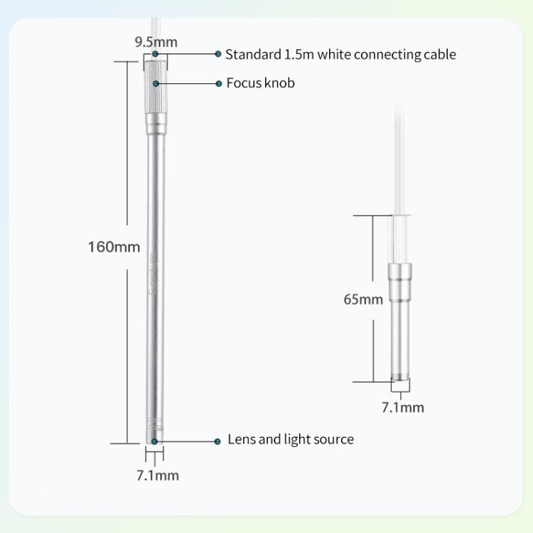 Supereyes Y002 200W HD USB Industrial Dispensing Machine Endoscope Electron Microscope(Silver) - Digital Microscope by Supereyes | Online Shopping UK | buy2fix