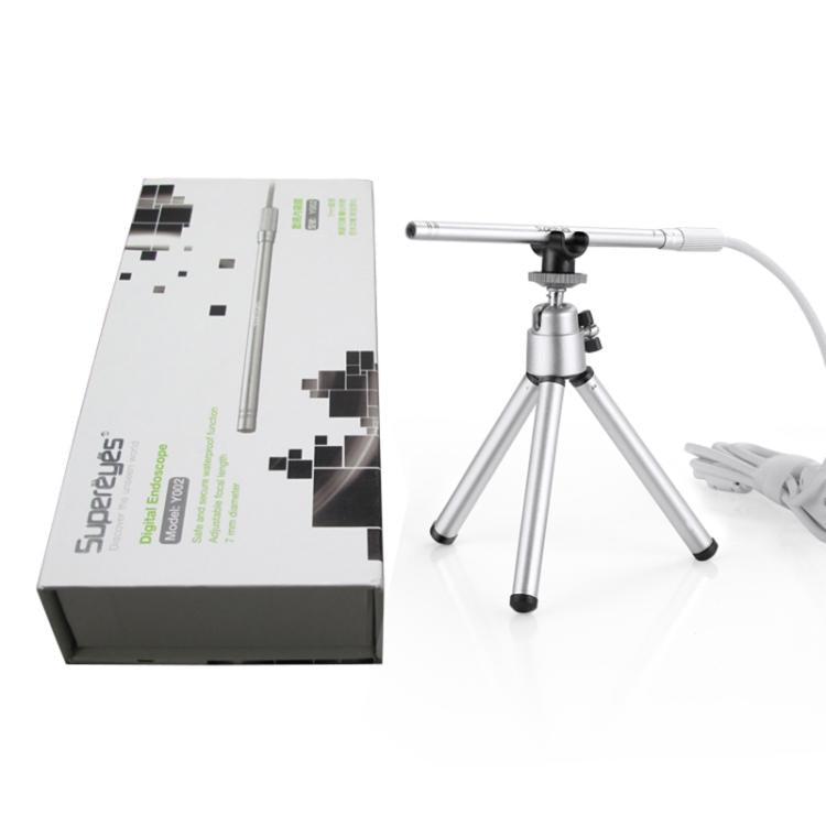 Supereyes Y002 200W HD USB Industrial Dispensing Machine Endoscope Electron Microscope(Silver) - Digital Microscope by Supereyes | Online Shopping UK | buy2fix