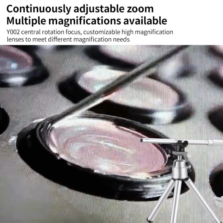 Supereyes Y002 200W HD USB Industrial Dispensing Machine Endoscope Electron Microscope(Silver) - Digital Microscope by Supereyes | Online Shopping UK | buy2fix