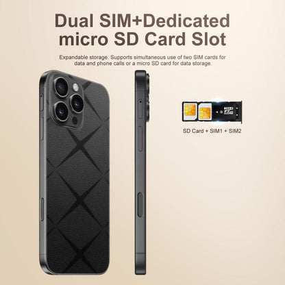 C16 Pro Max / A88-B, 2GB+16GB, 6.58 inch Android 8.1 MTK6580A Quad Core, Network: 3G, Dual SIM, Plug:AU Plug(White) -  by buy2fix | Online Shopping UK | buy2fix