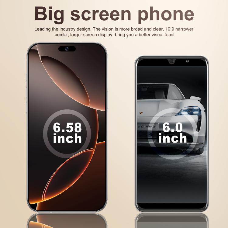 C16 Pro Max / A88-B, 2GB+16GB, 6.58 inch Android 8.1 MTK6580A Quad Core, Network: 3G, Dual SIM, Plug:UK Plug(White) -  by buy2fix | Online Shopping UK | buy2fix