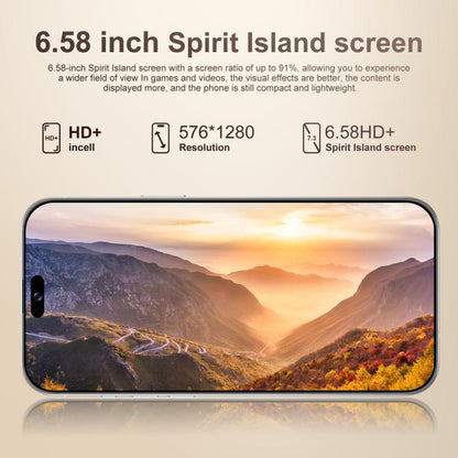 C16 Pro Max / A88-B, 2GB+16GB, 6.58 inch Android 8.1 MTK6580A Quad Core, Network: 3G, Dual SIM, Plug:US Plug(White) -  by buy2fix | Online Shopping UK | buy2fix