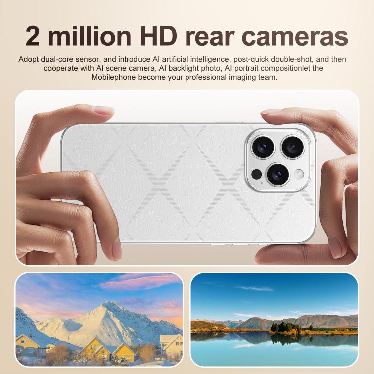 C16 Pro Max / A88-B, 2GB+16GB, 6.58 inch Android 8.1 MTK6580A Quad Core, Network: 3G, Dual SIM, Plug:US Plug(Black) -  by buy2fix | Online Shopping UK | buy2fix