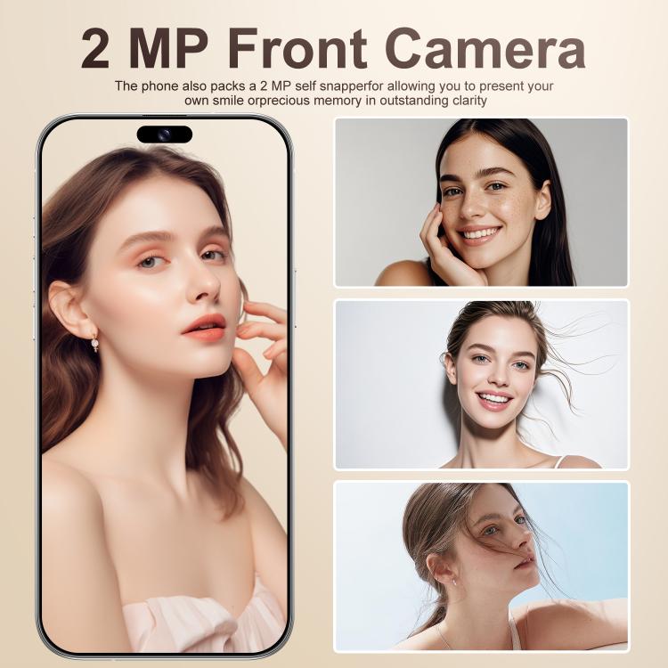 C16 Pro Max / A88-B, 2GB+16GB, 6.58 inch Android 8.1 MTK6580A Quad Core, Network: 3G, Dual SIM, Plug:UK Plug(White) -  by buy2fix | Online Shopping UK | buy2fix