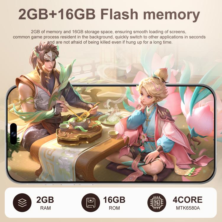 C16 Pro Max / A88-B, 2GB+16GB, 6.58 inch Android 8.1 MTK6580A Quad Core, Network: 3G, Dual SIM, Plug:AU Plug(Black) -  by buy2fix | Online Shopping UK | buy2fix