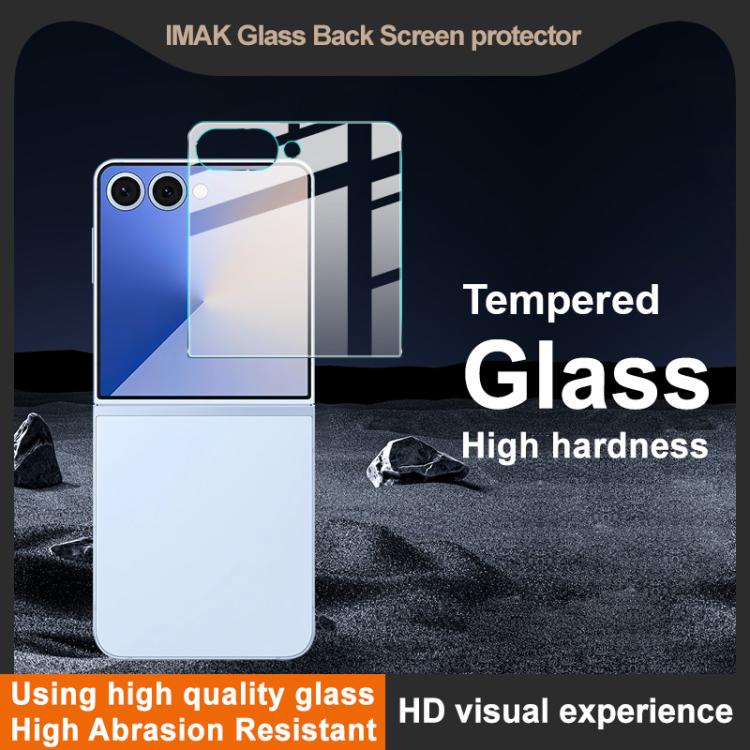 For Samsung Galaxy Z Flip7 5G IMAK H Series Back Screen Tempered Glass Film - Galaxy Z Flip7 5G Tempered Glass by imak | Online Shopping UK | buy2fix
