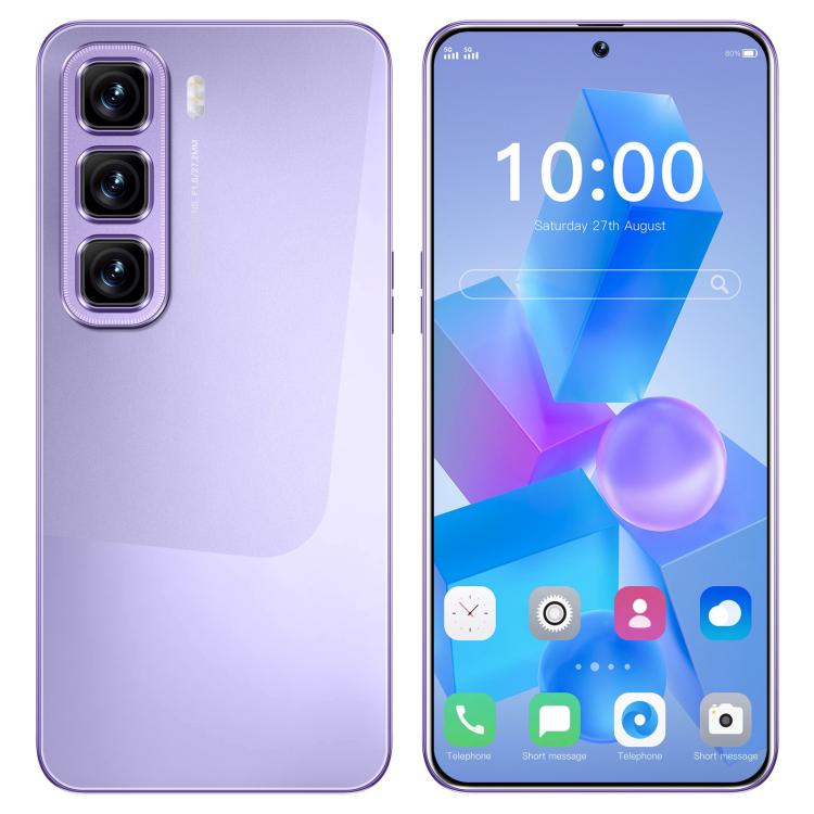 Hot 50 Pro / ZKU217, 2GB+16GB, 6.56 inch Android 8.1 MTK6580A Quad Core, Network: 3G, Dual SIM, Plug:EU Plug(Purple) -  by buy2fix | Online Shopping UK | buy2fix