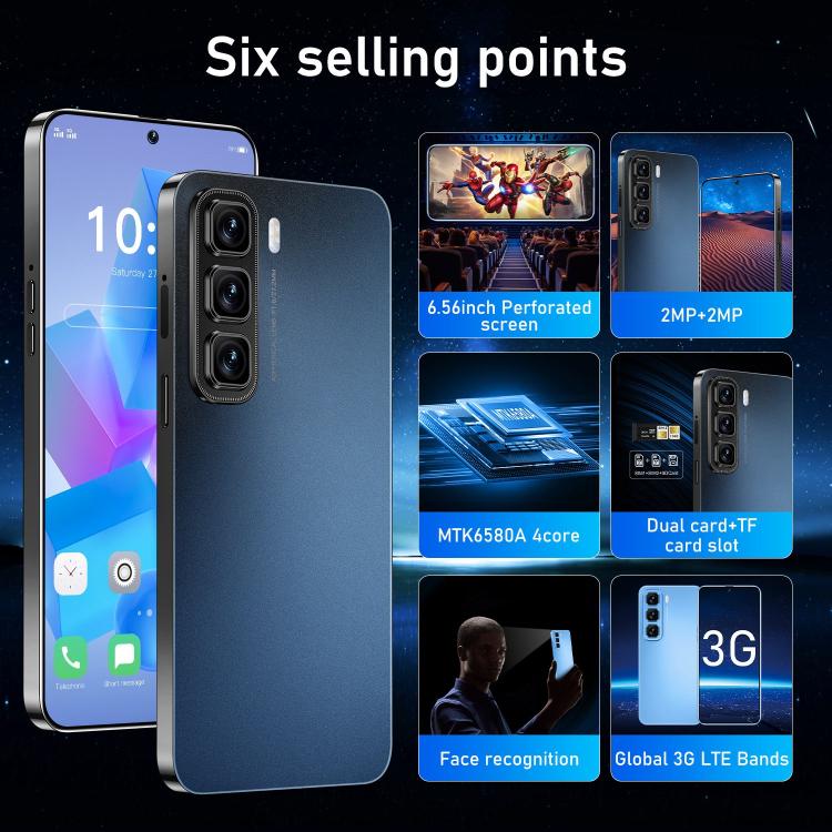 Hot 50 Pro / ZKU217, 2GB+16GB, 6.56 inch Android 8.1 MTK6580A Quad Core, Network: 3G, Dual SIM, Plug:EU Plug(Purple) -  by buy2fix | Online Shopping UK | buy2fix