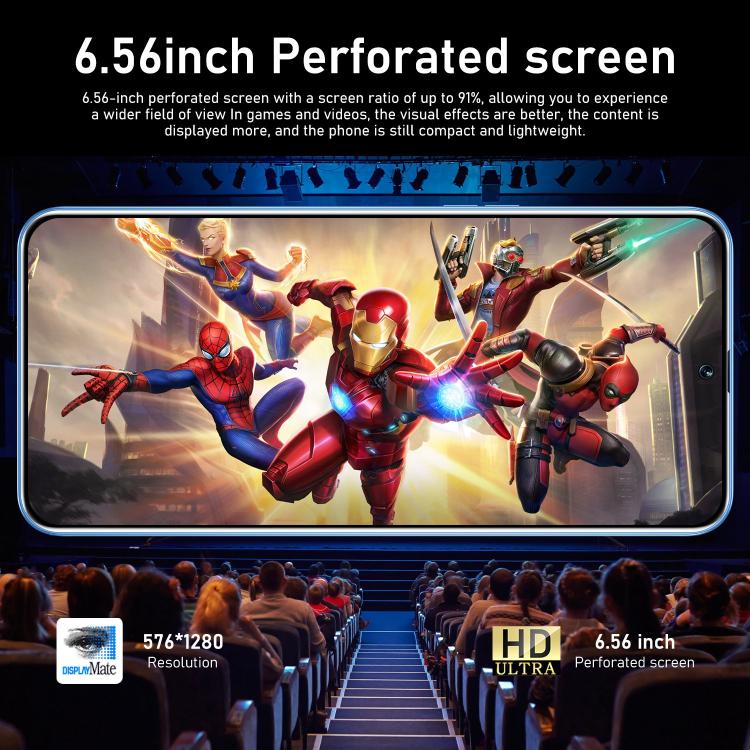 Hot 50 Pro / ZKU217, 2GB+16GB, 6.56 inch Android 8.1 MTK6580A Quad Core, Network: 3G, Dual SIM, Plug:UK Plug(Purple) - Other by buy2fix | Online Shopping UK | buy2fix