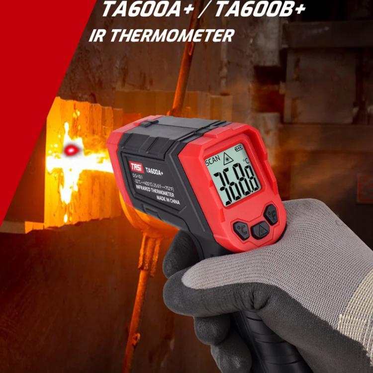TRSI TA600A+ Infrared Thermometer Measuring Range -32 to 400 Degrees Celsius - Thermostat & Thermometer by TASI | Online Shopping UK | buy2fix