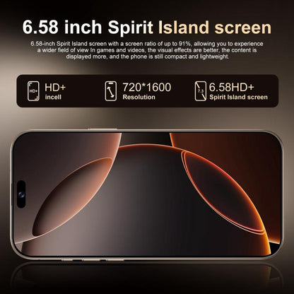 A16 Max / PDA89, 4GB+64GB, 6.58 inch Android 10 MTK6739 Quad Core, Network: 4G, Dual SIM, Plug:US Plug(Gold) - Other by buy2fix | Online Shopping UK | buy2fix