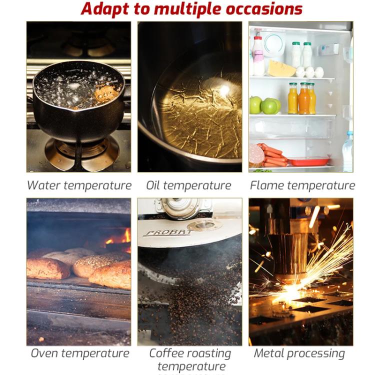TRSI TA600B+ Infrared Thermometer Measuring Range -32 to 550 Degrees Celsius - Thermostat & Thermometer by TASI | Online Shopping UK | buy2fix