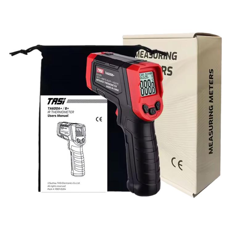 TRSI TA600B+ Infrared Thermometer Measuring Range -32 to 550 Degrees Celsius - Thermostat & Thermometer by TASI | Online Shopping UK | buy2fix