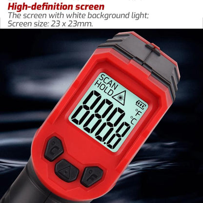 TRSI TA600B+ Infrared Thermometer Measuring Range -32 to 550 Degrees Celsius - Thermostat & Thermometer by TASI | Online Shopping UK | buy2fix