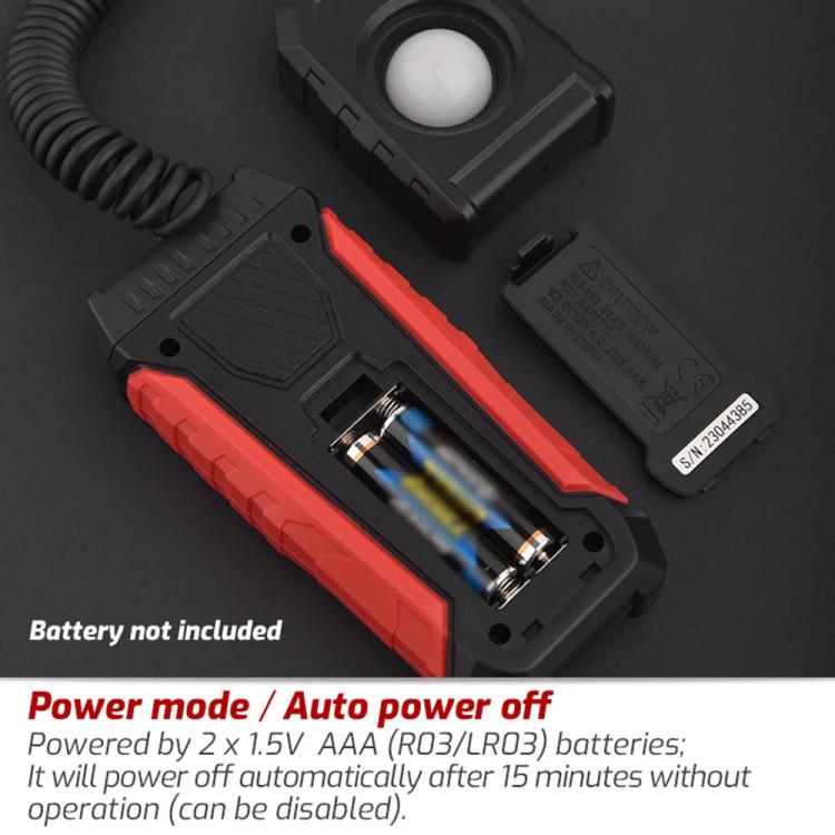 TRSI TA630B Separable Digital Lux Meter Light Brightness Measuring - Light & Sound Meter by TASI | Online Shopping UK | buy2fix