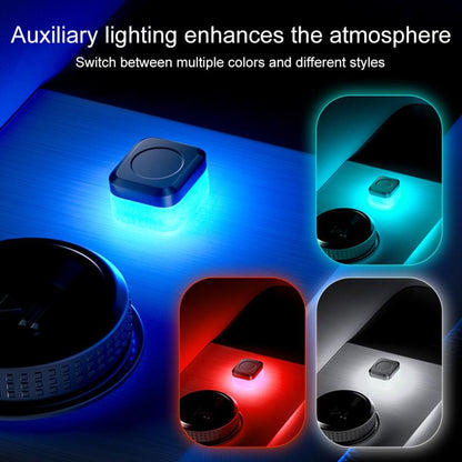4pcs Car USB LED Atmosphere Light(Red Light) - Atmosphere lights by buy2fix | Online Shopping UK | buy2fix